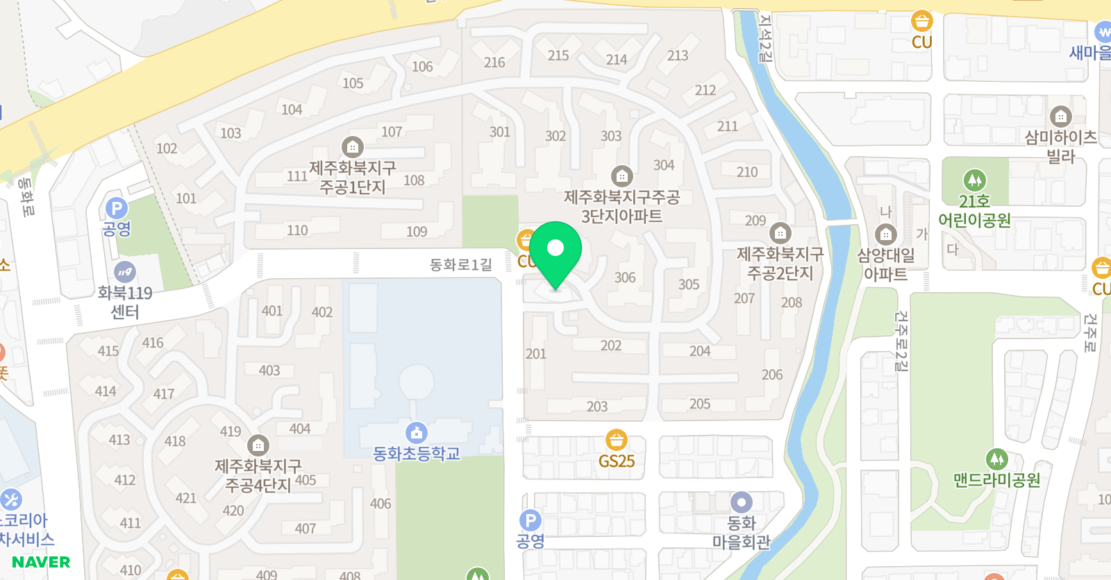 머리셈 수학교습소 위치