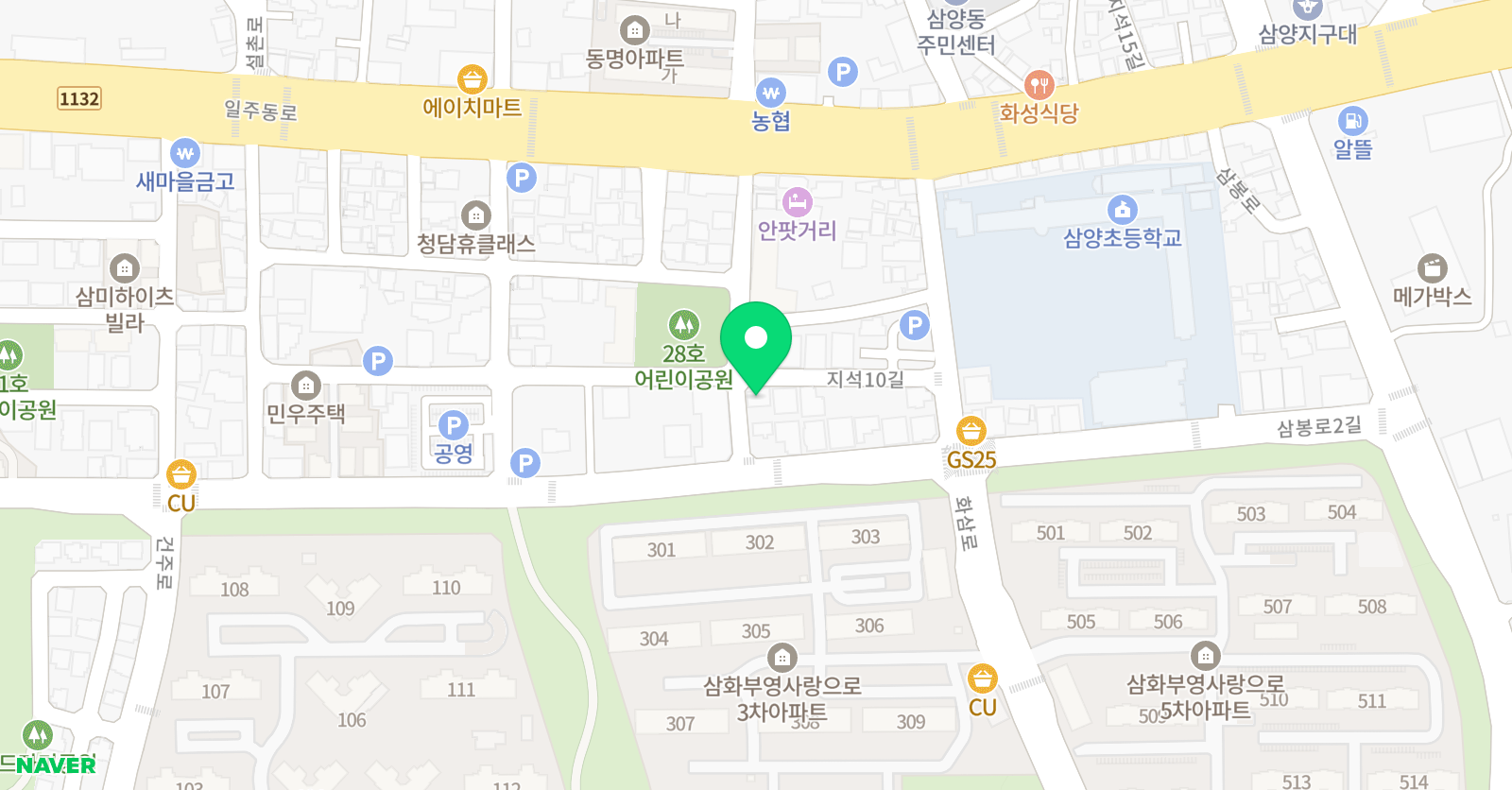 기탄 사고력교실 삼양초점 위치