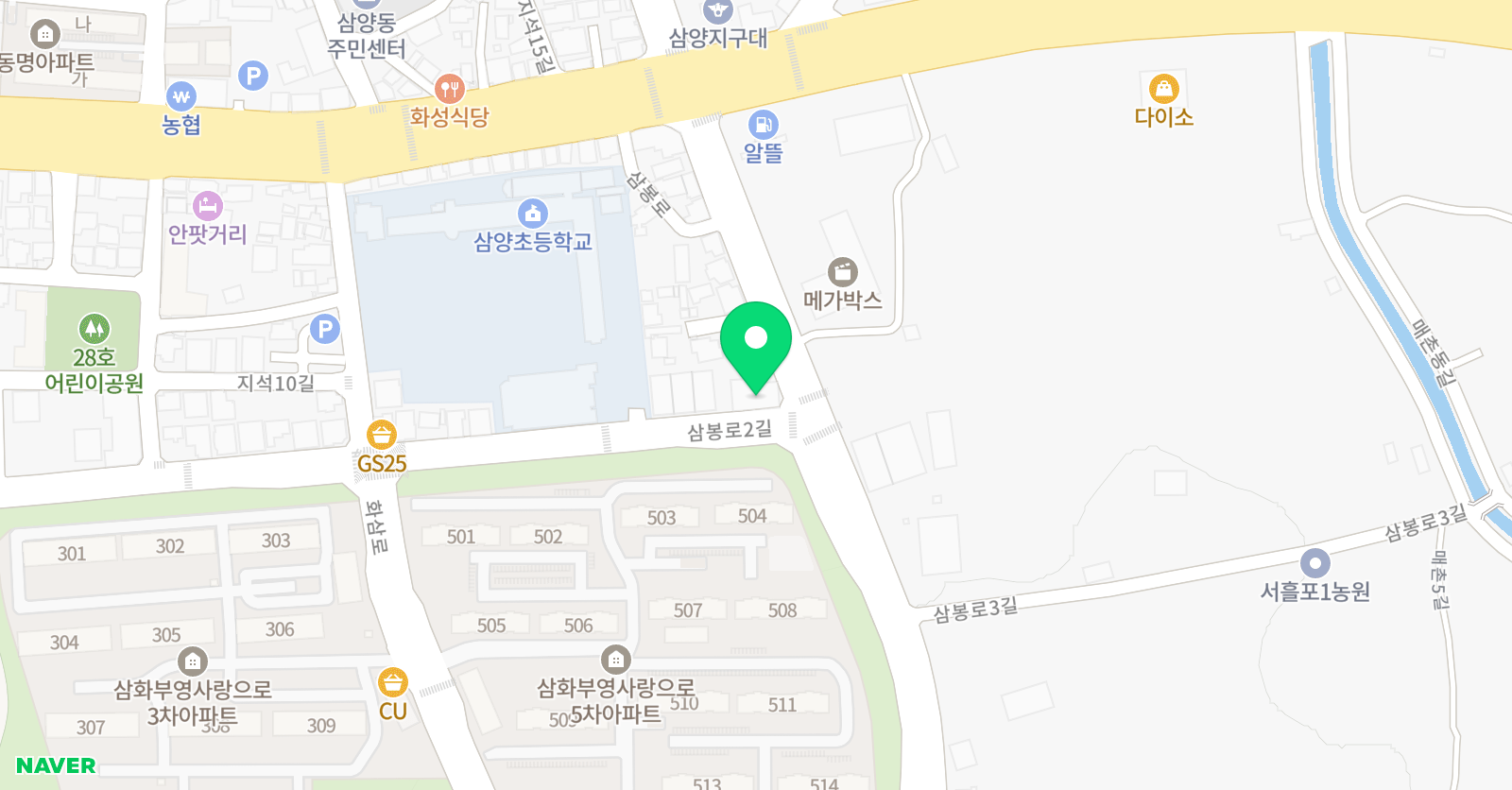 니오's 잉글리쉬 어학원 위치