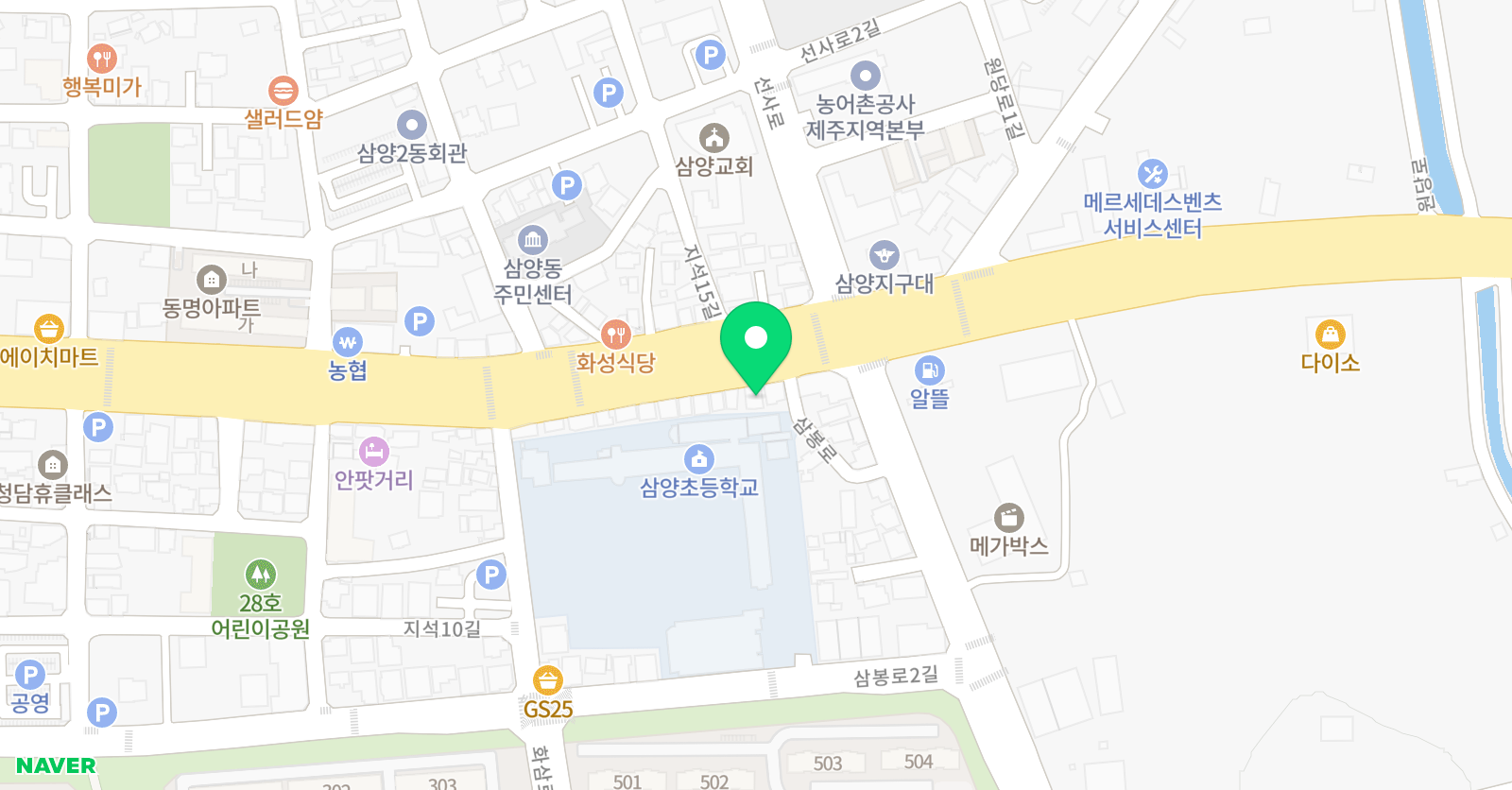 뮤즈 음악학원 위치