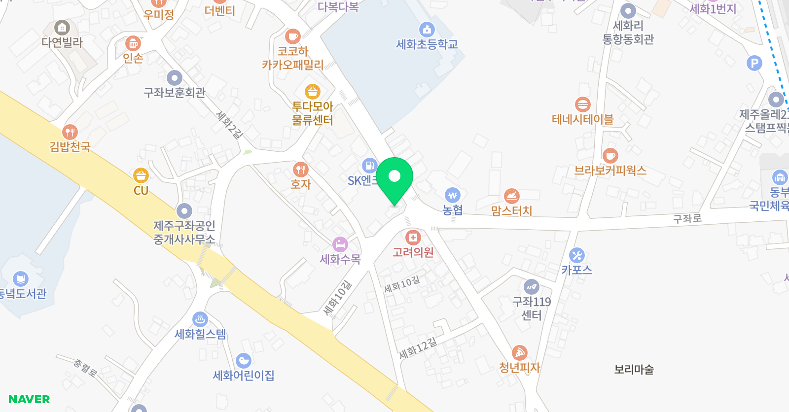 김수 어학원 위치