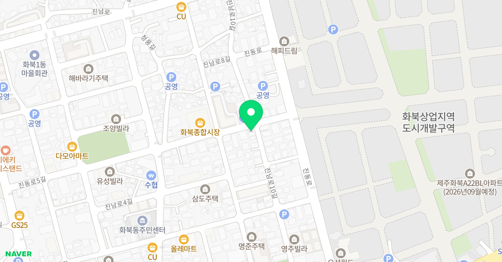 하얀 음악학원 위치