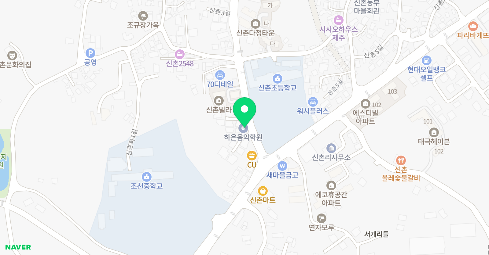 하은 음악학원 위치