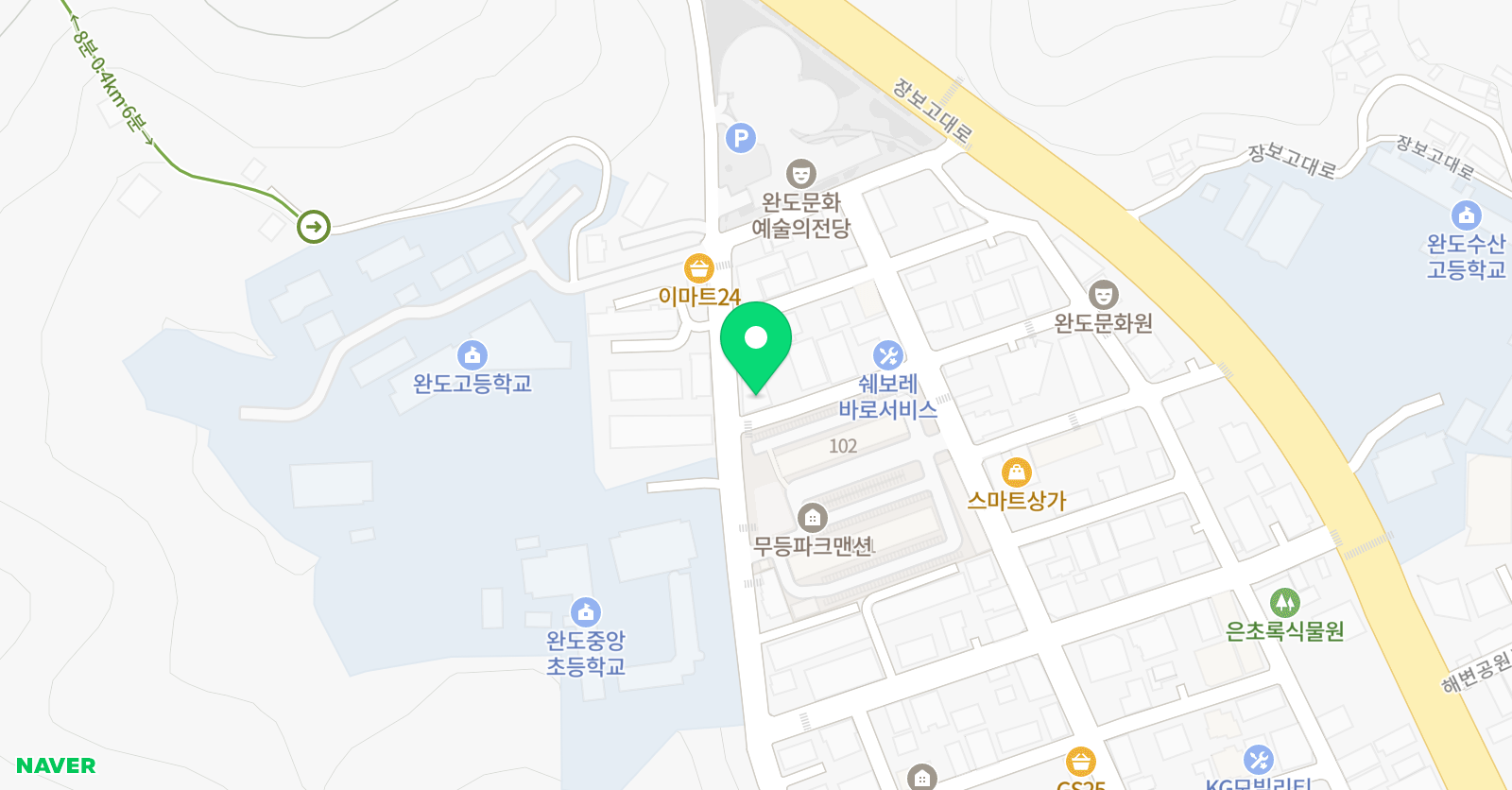 홍 수학 위치
