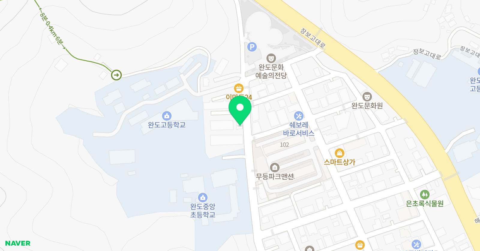 JM 수학학원 위치