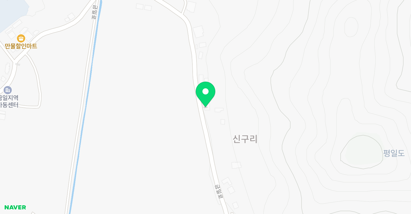 금일 태권도 위치