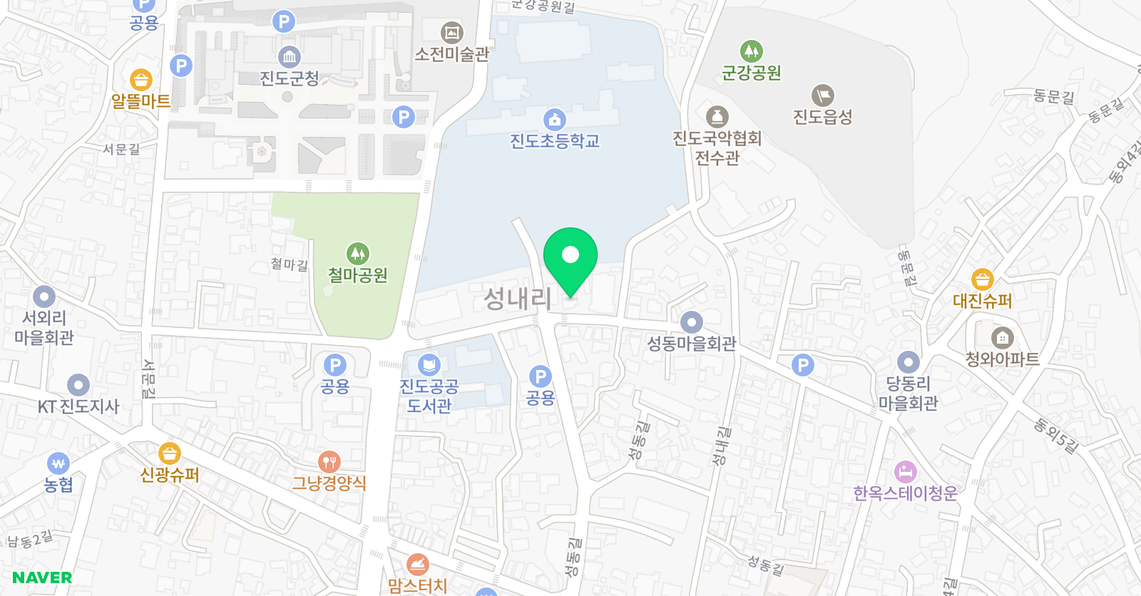 한솔플러스 영어수학학원 위치