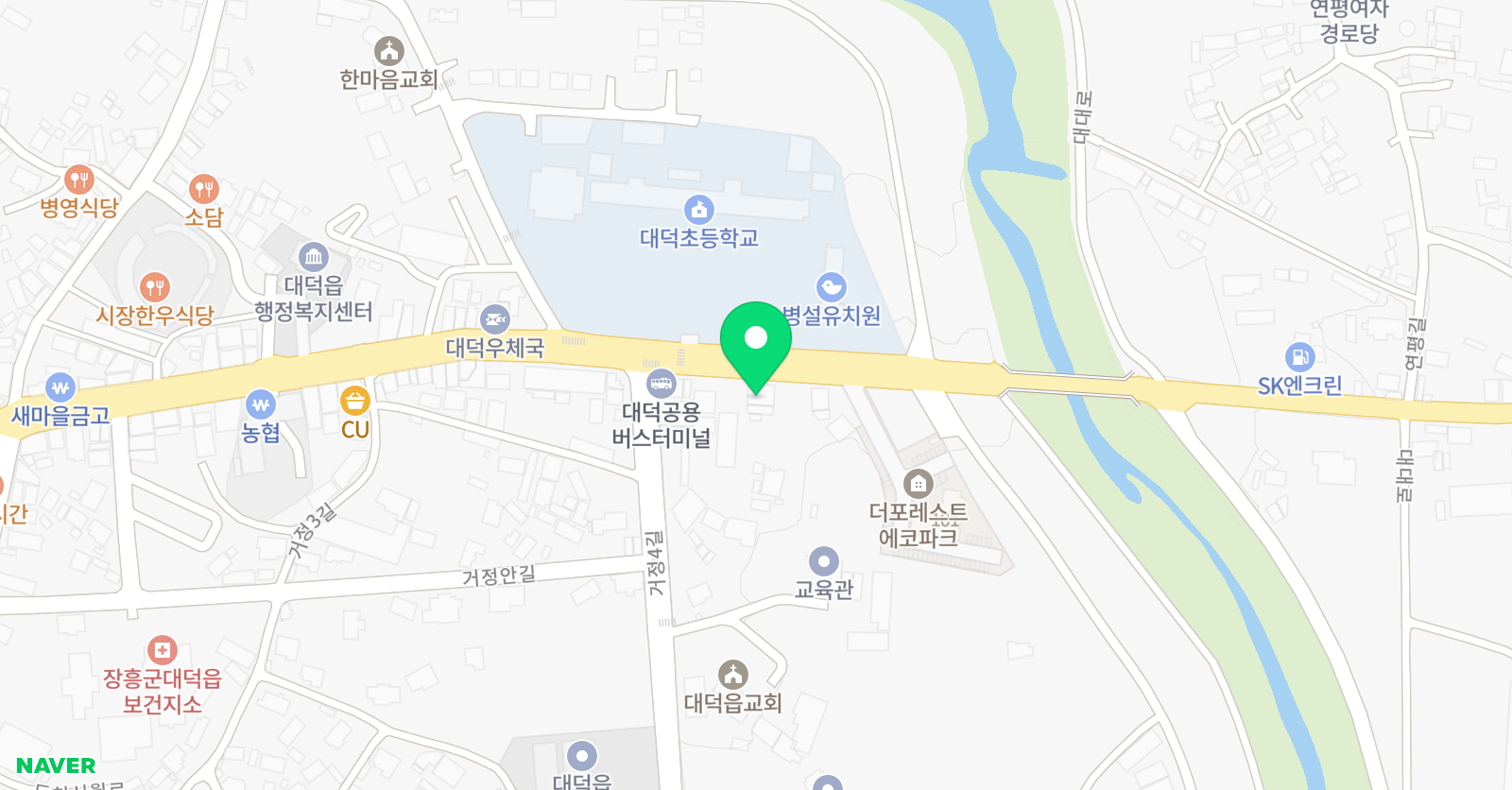 대덕비상 학원 위치