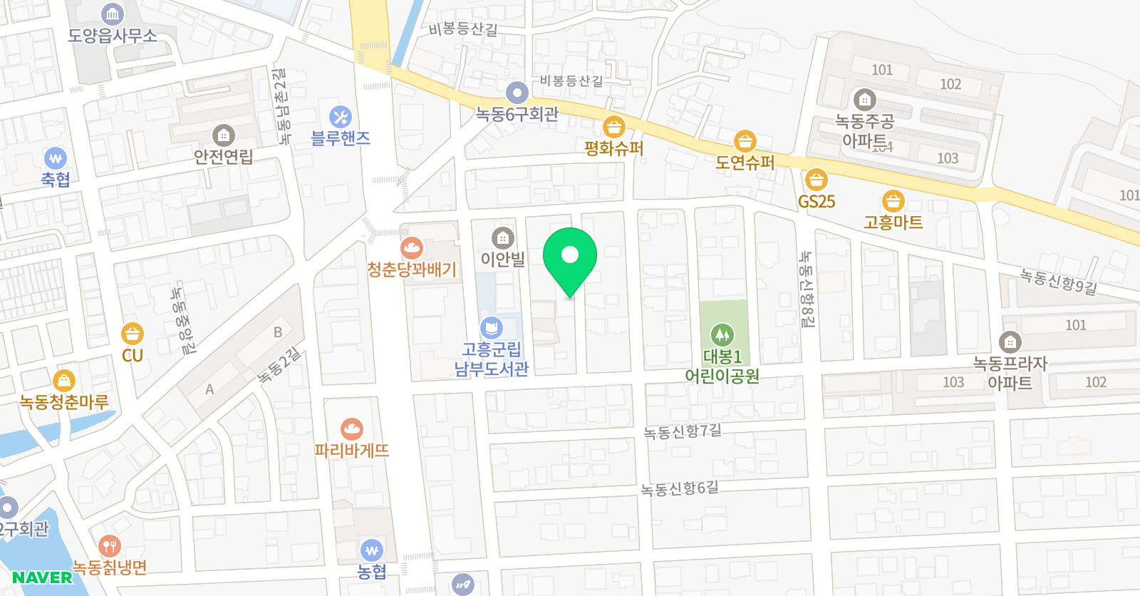 애프터스쿨 학원 위치