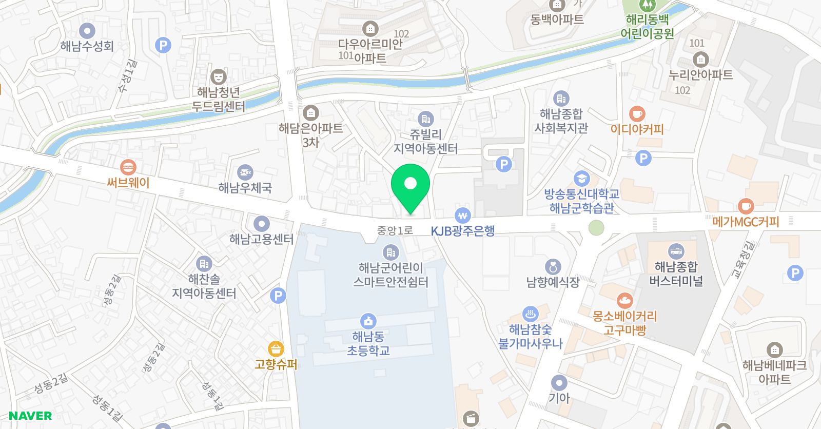 장원 학원 위치