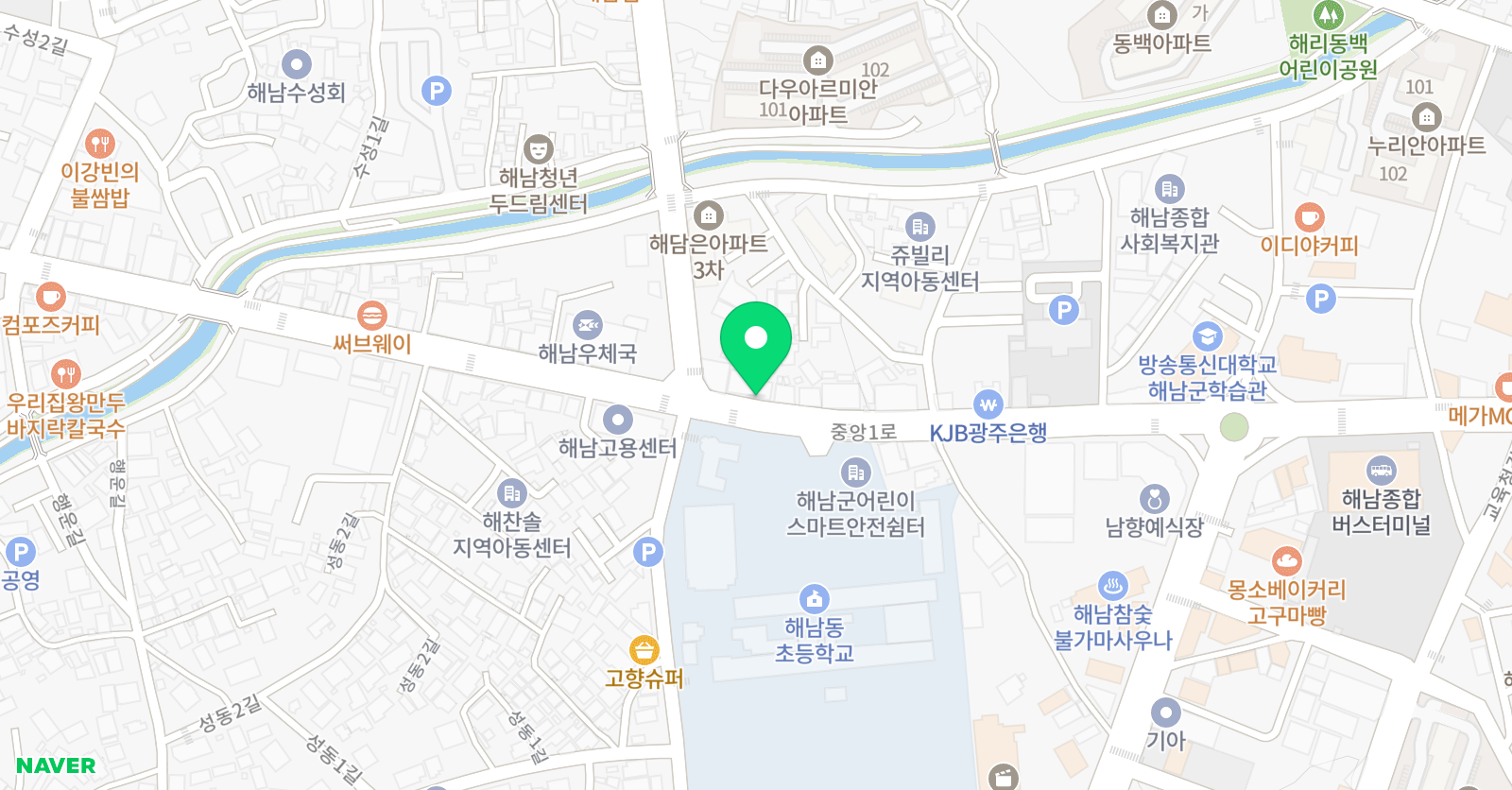 큐브 수학교습소 위치