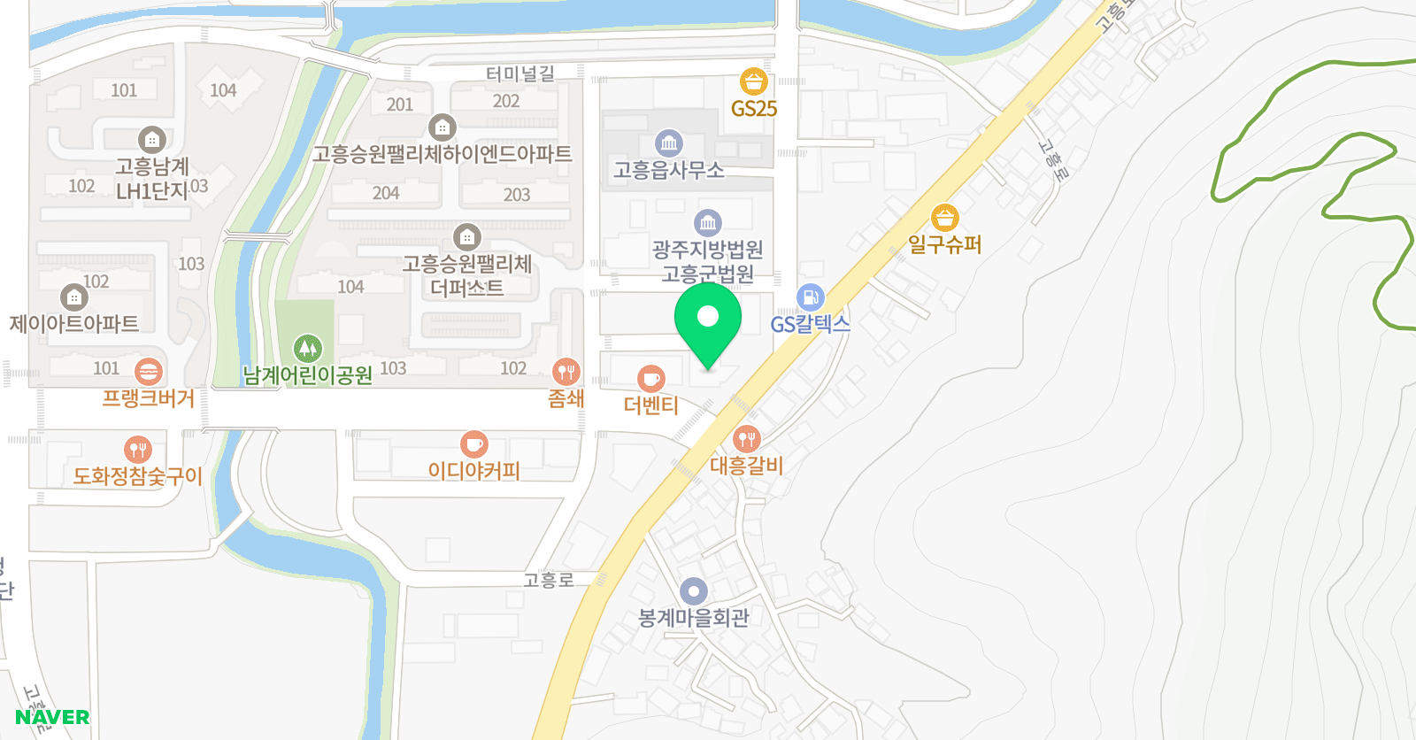 진스 태권도&진스 키즈스포츠 위치