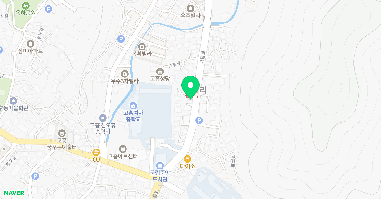 동그라미 미술학원 위치