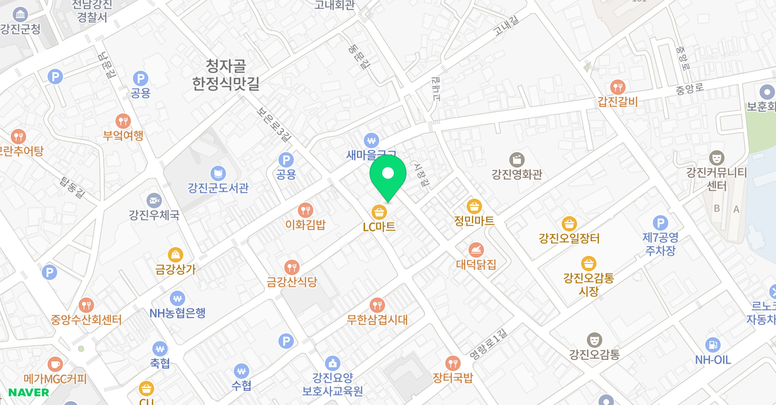 성화 태권도 체육관 위치