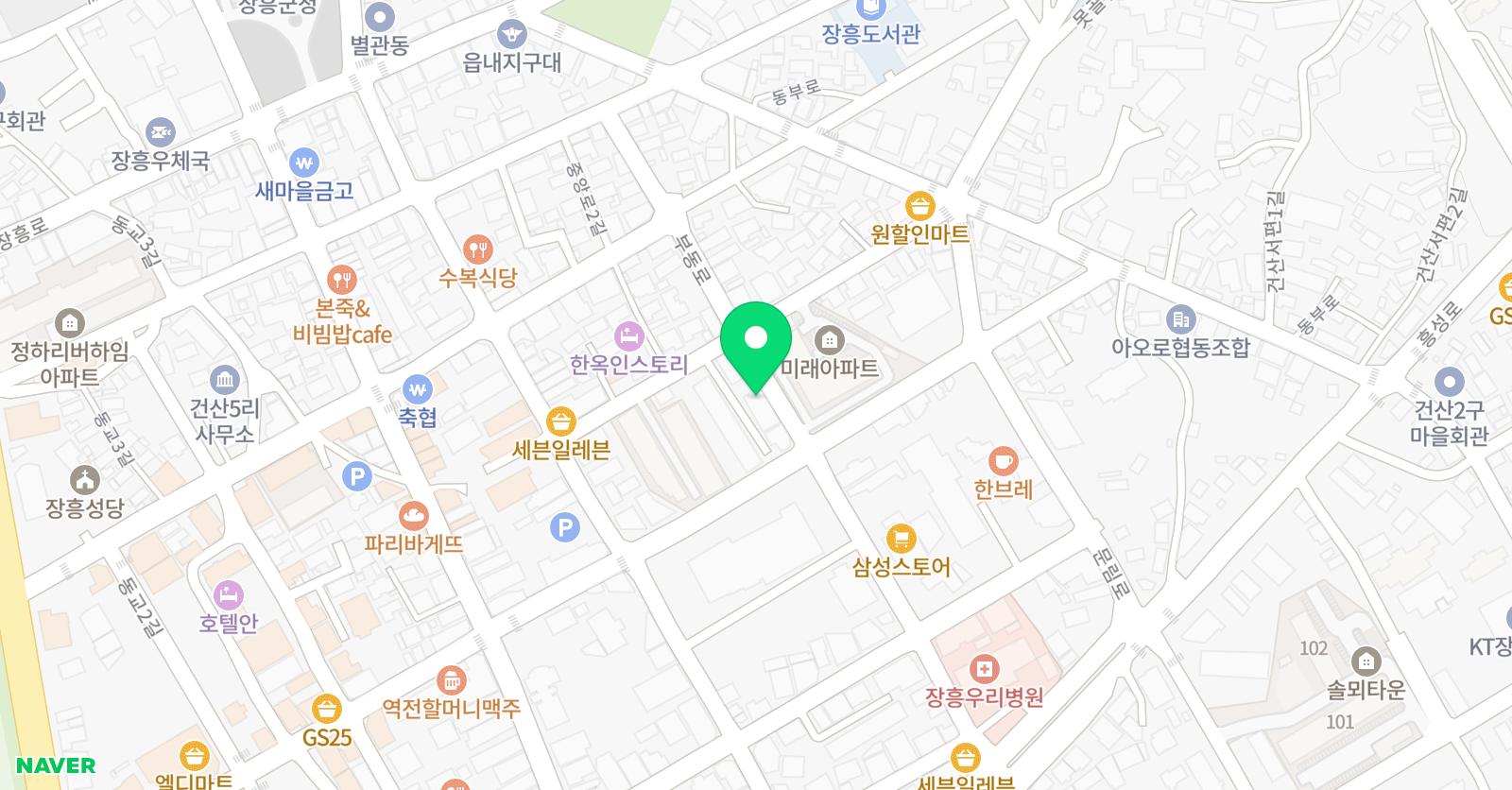 동아 음악학원 위치
