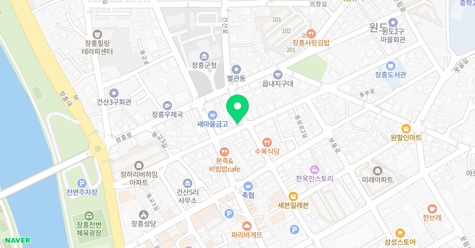 창의스쿨 학원 위치