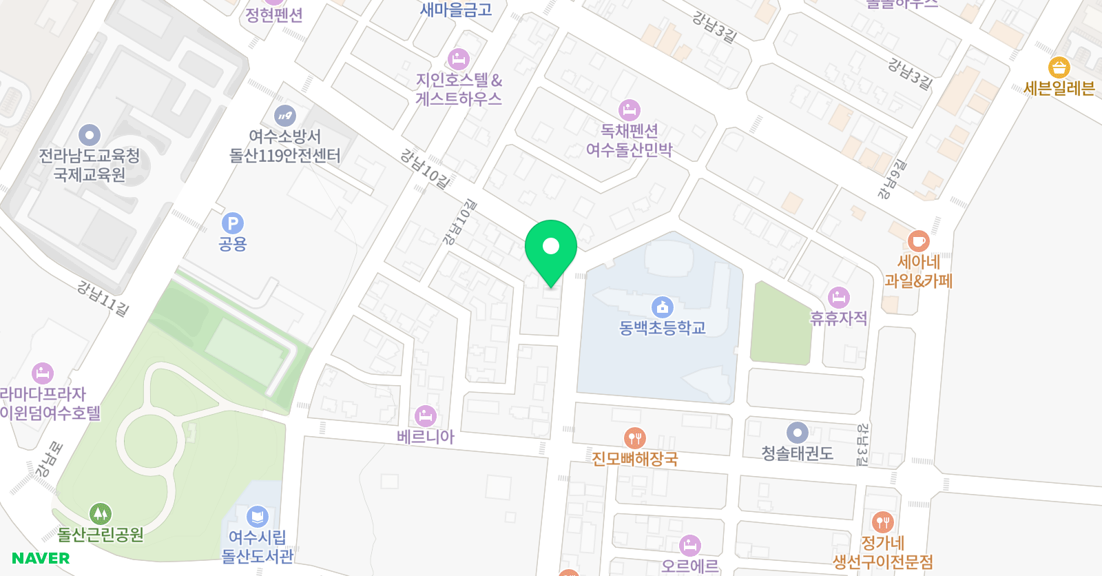 뮤엠 영어 동백초영어교습소 위치