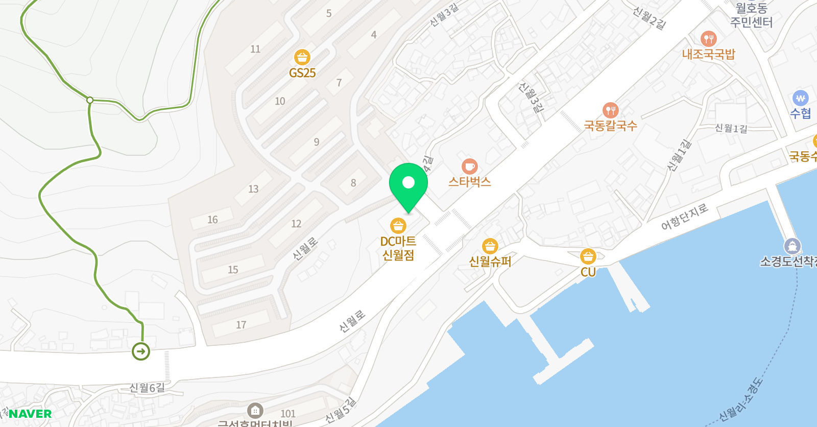 수오름 학원 위치
