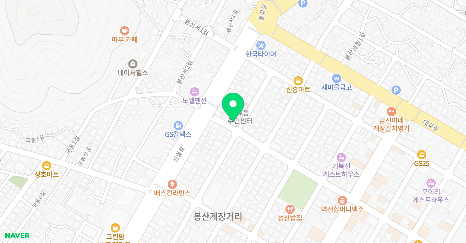 유빈 수학학원 위치