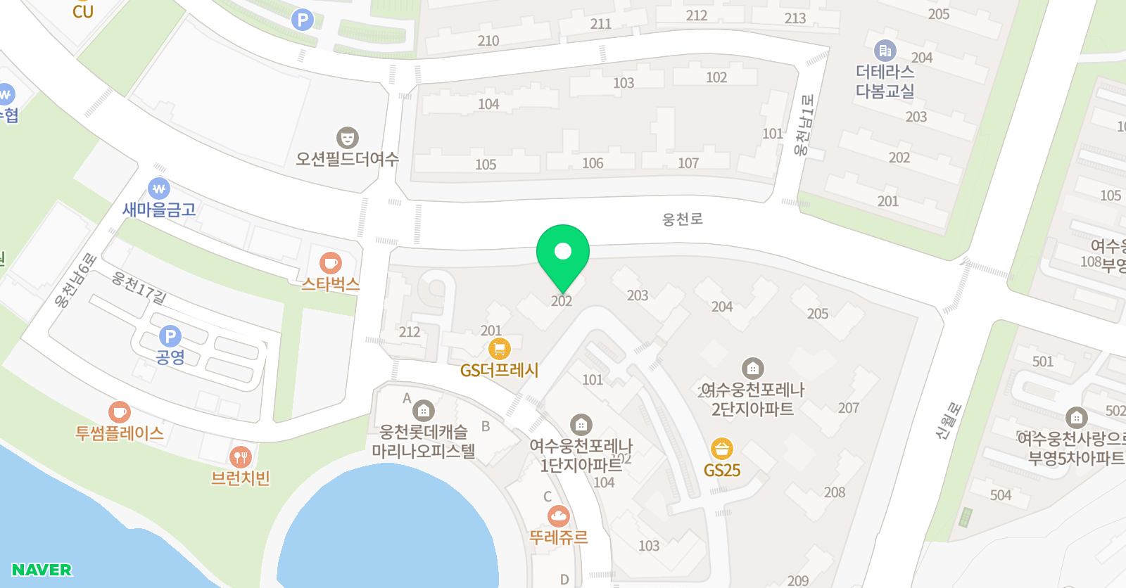 아이매쓰 학원 위치