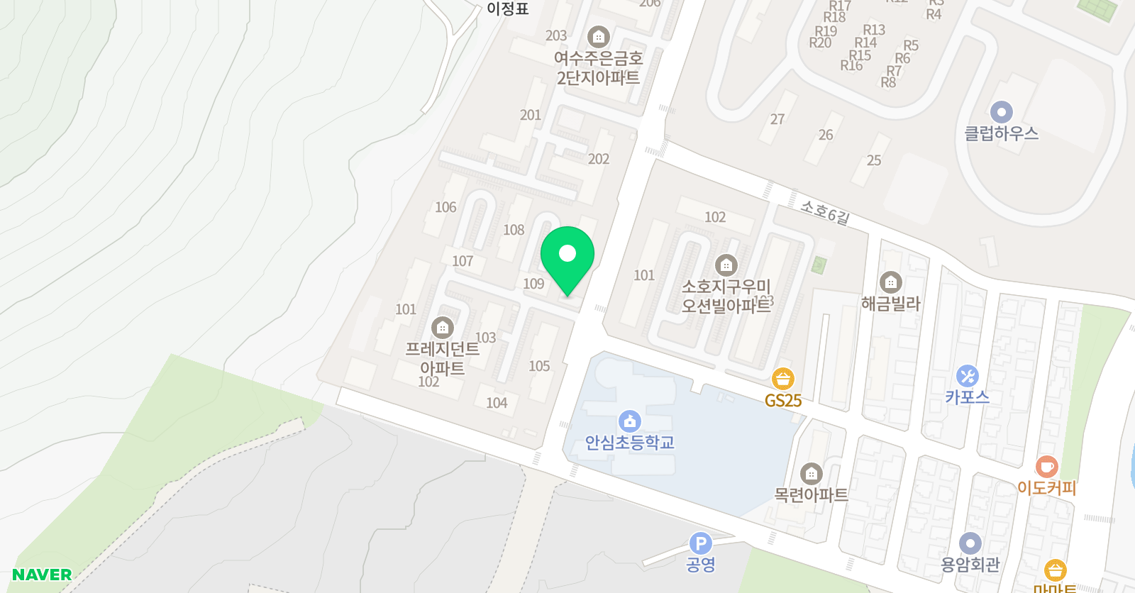 한우리독서토론 소호독서교실 위치