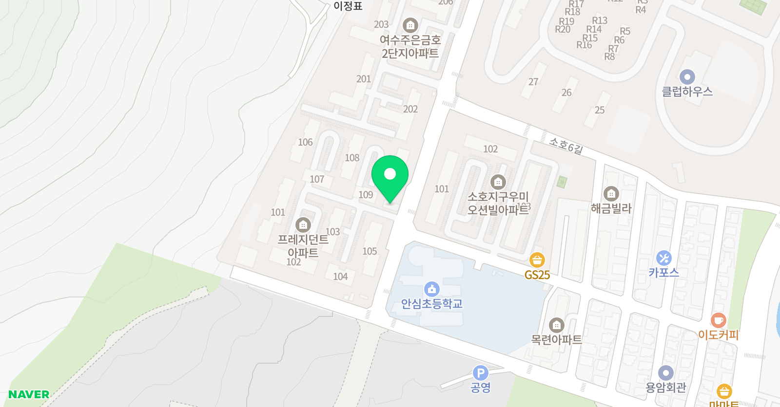 핑거피아노 위치