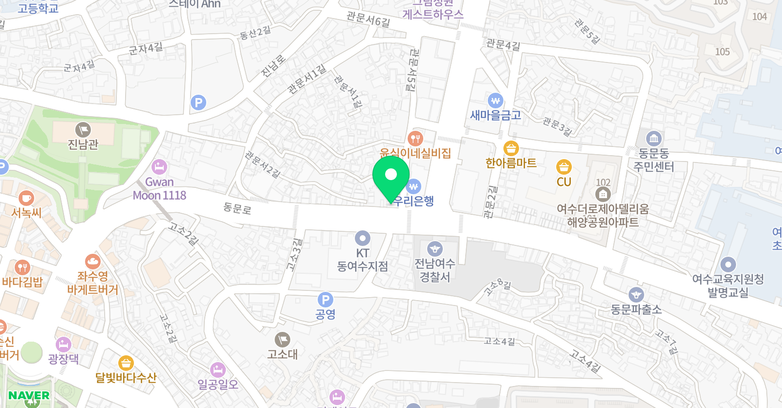 더오름 학원 위치