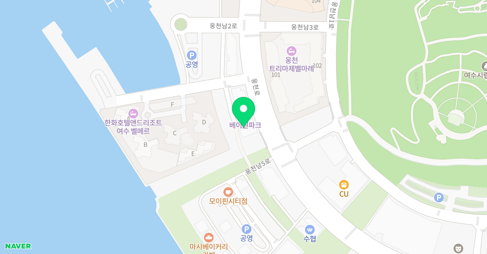 웅천 스마트학원 위치