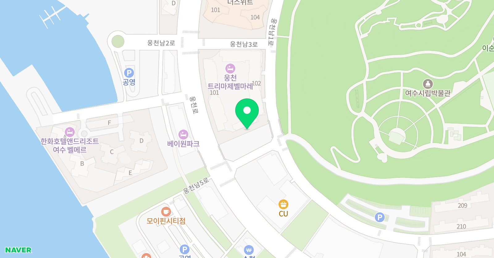 수학벙커 학원 위치