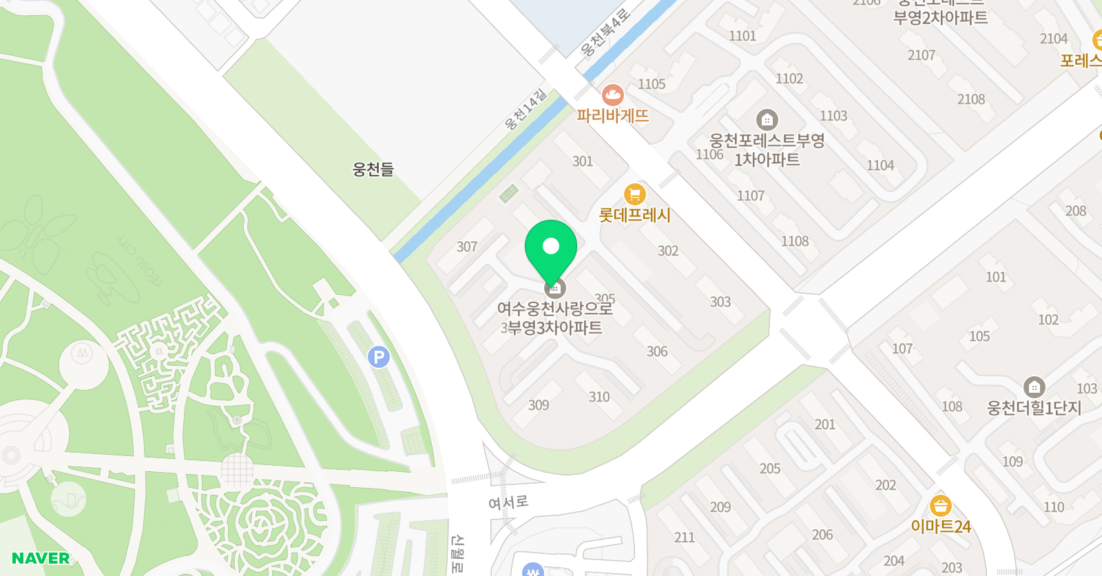 푸르넷공부방 유진푸르넷 위치