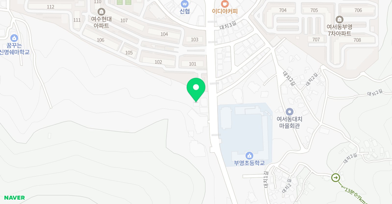 뮤직트리 음악학원 위치