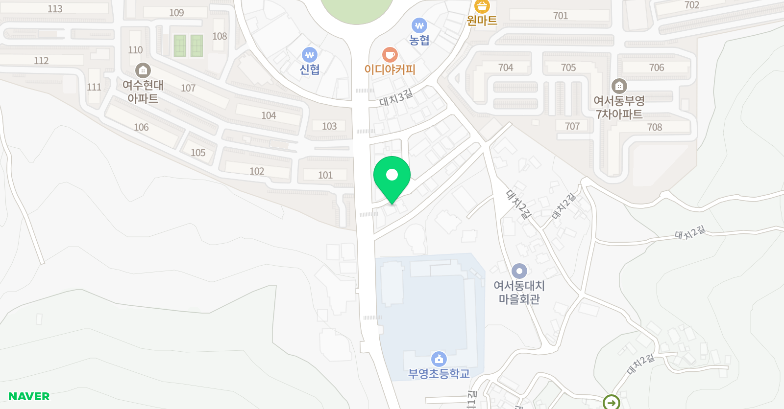 레이나 영어교습소 위치