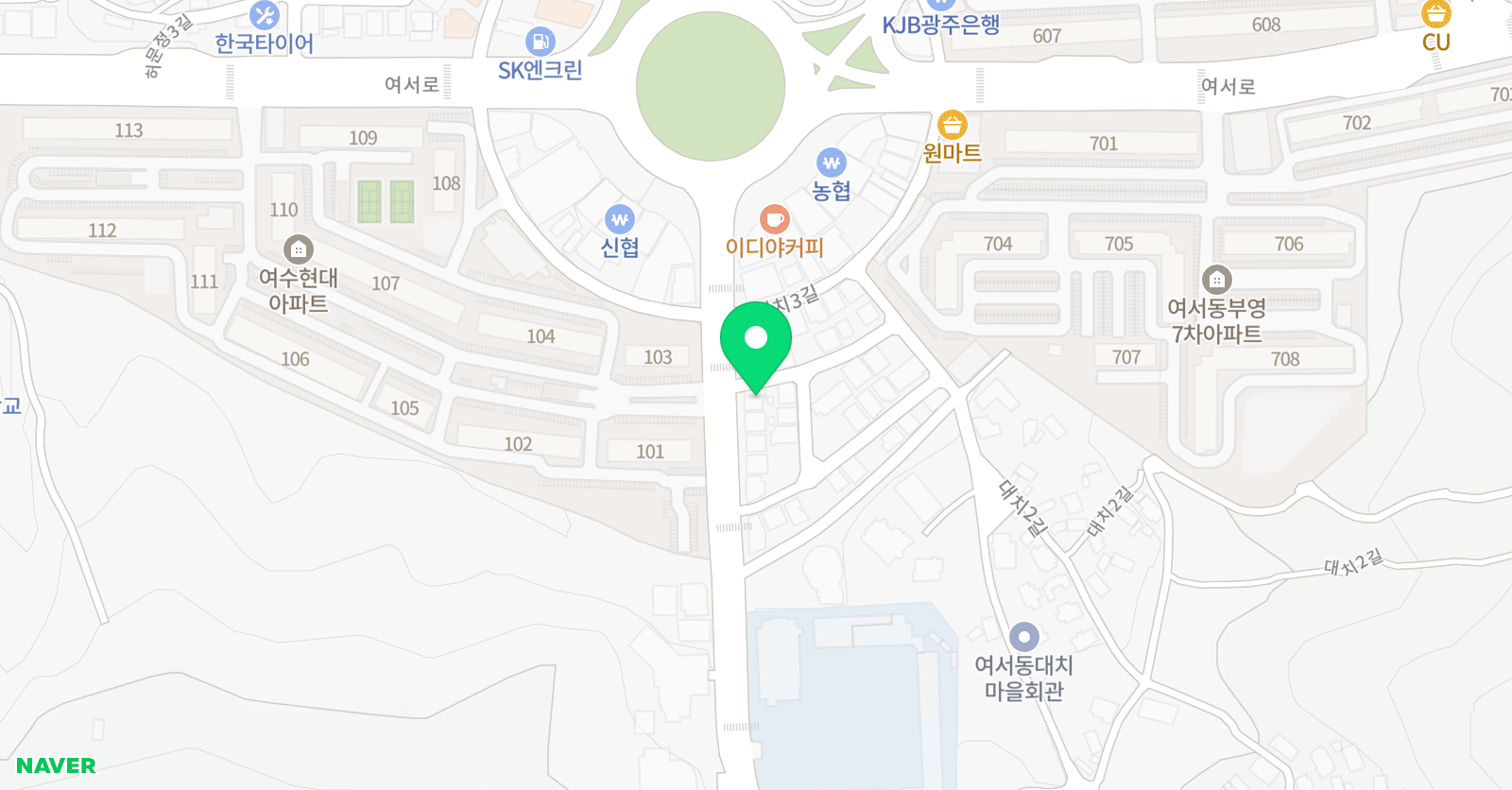 다니엘스터디 학원 위치