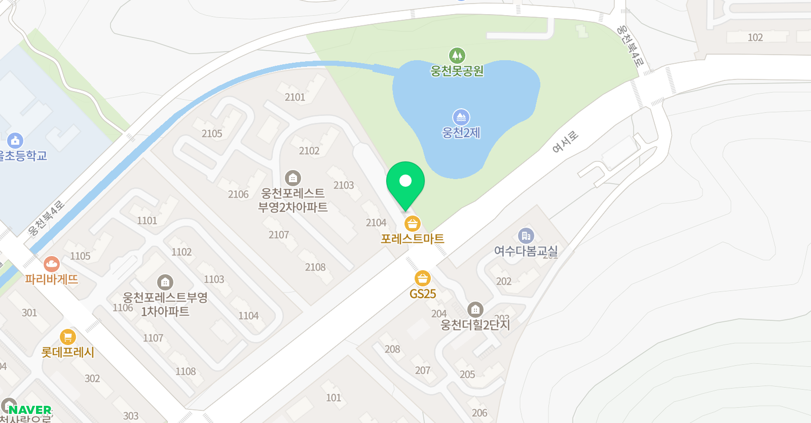 오늘도 피아노음악학원 위치