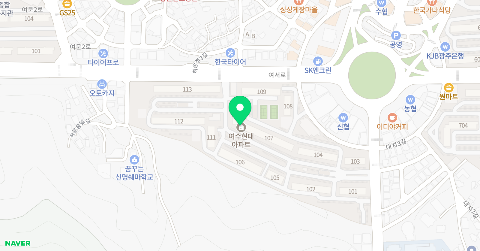 김선피아노 학원 위치