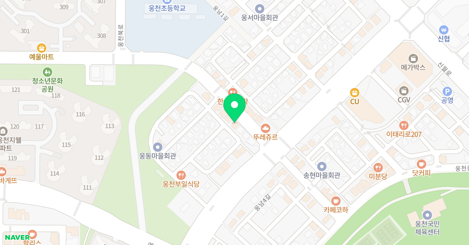 클라비에 음악학원 위치