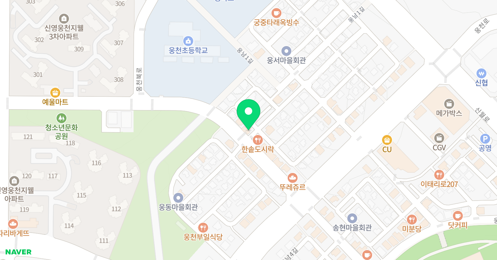 EiE 고려대 어학원 여수웅천캠퍼스 위치