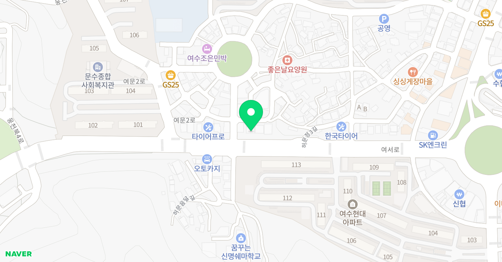 창의영재 학원 위치