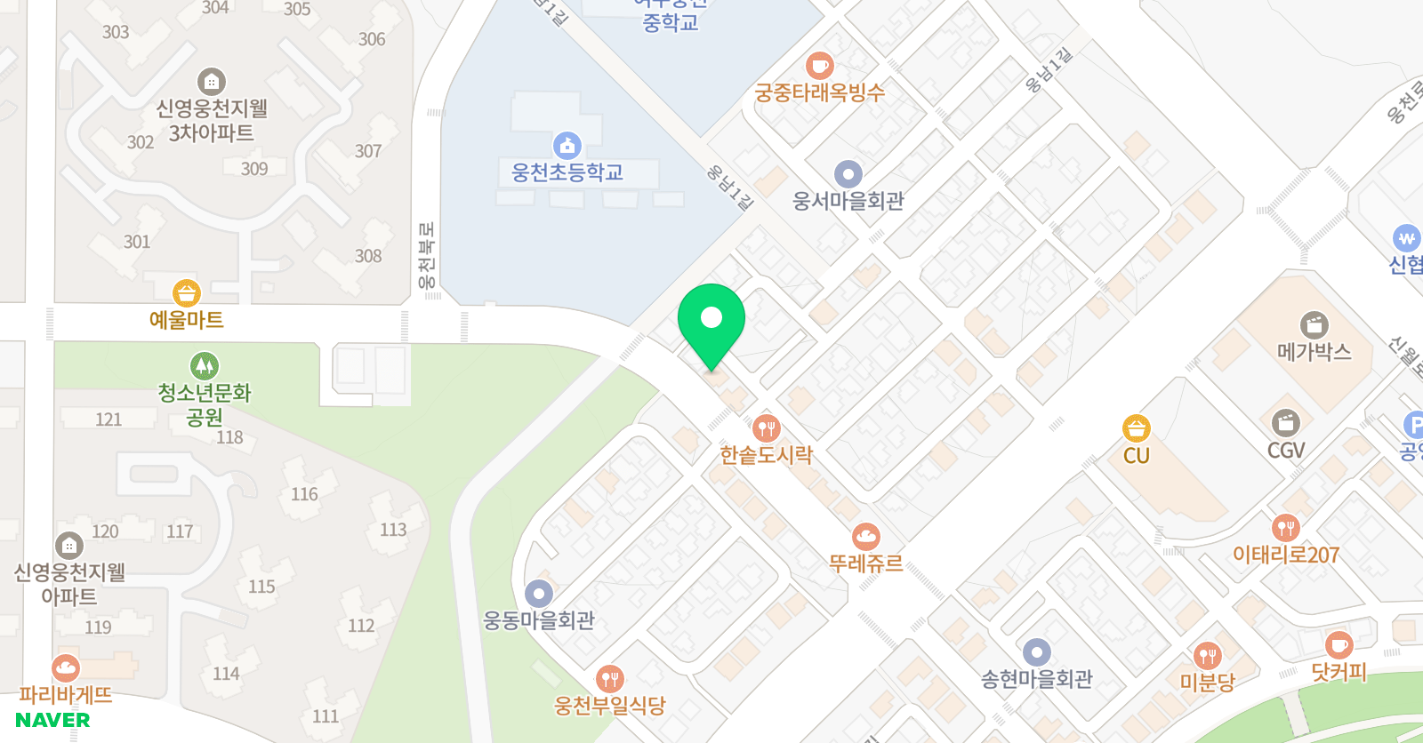 로사 음악학원 위치