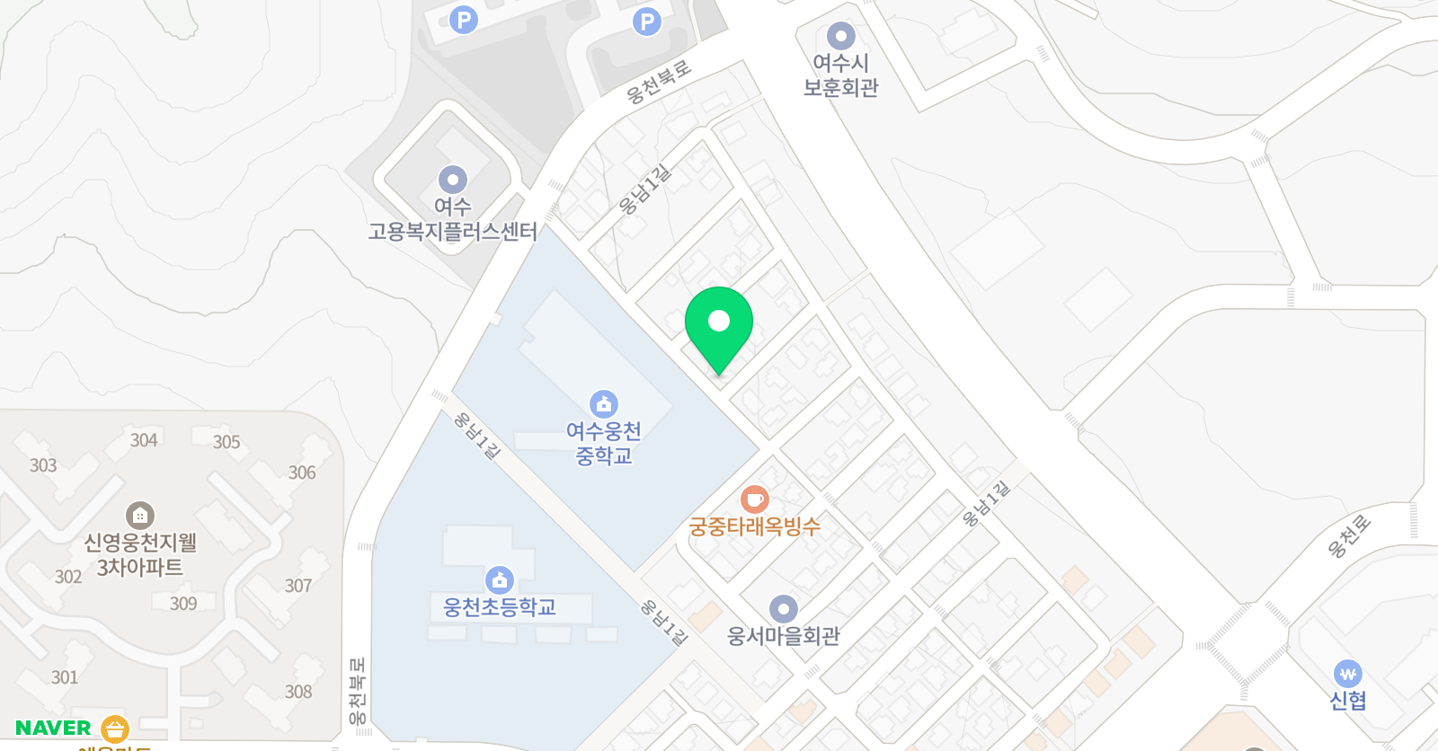 왕일 수학 여수분원 위치
