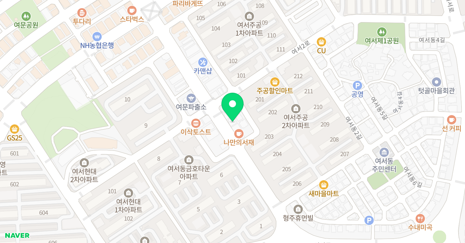 재키 리영어학원 위치
