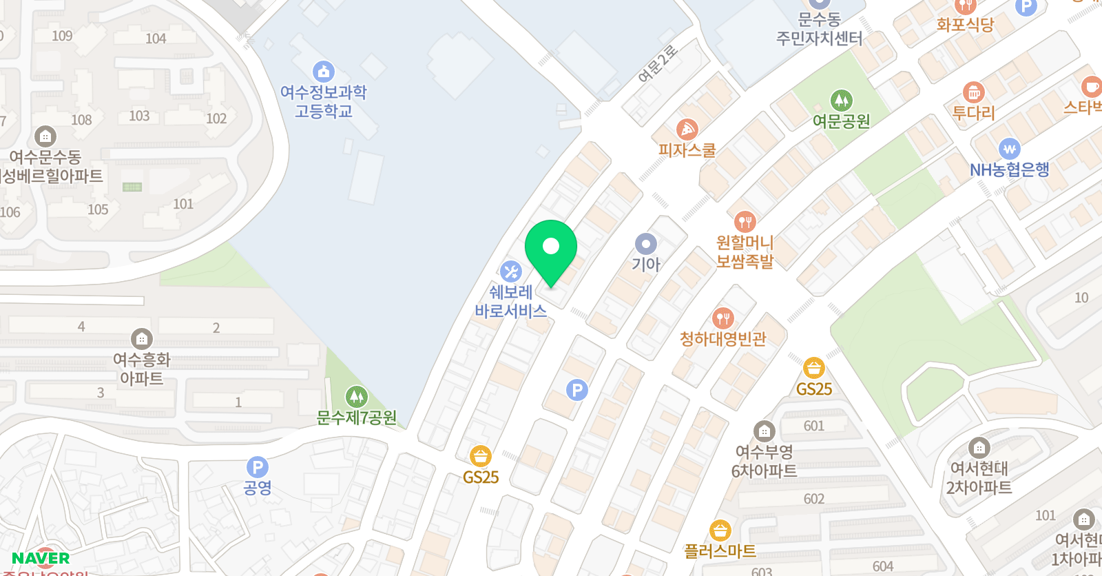 e베스트 영어학원 위치