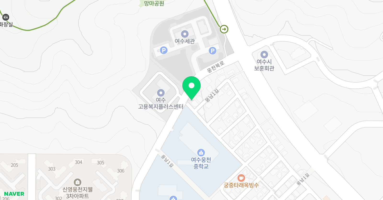 더채움 학원 위치