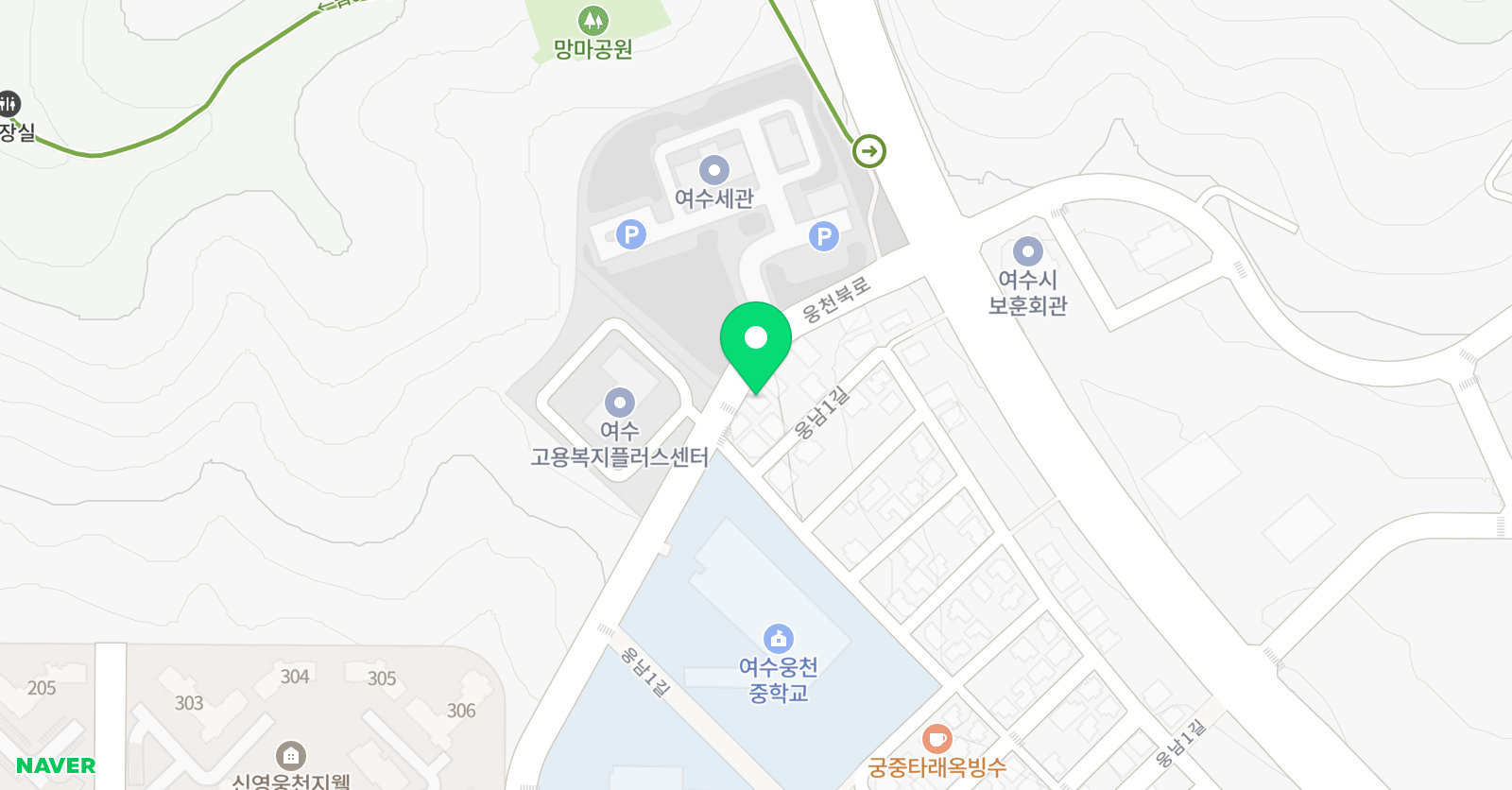 유빅잉글리쉬 영어학원 위치
