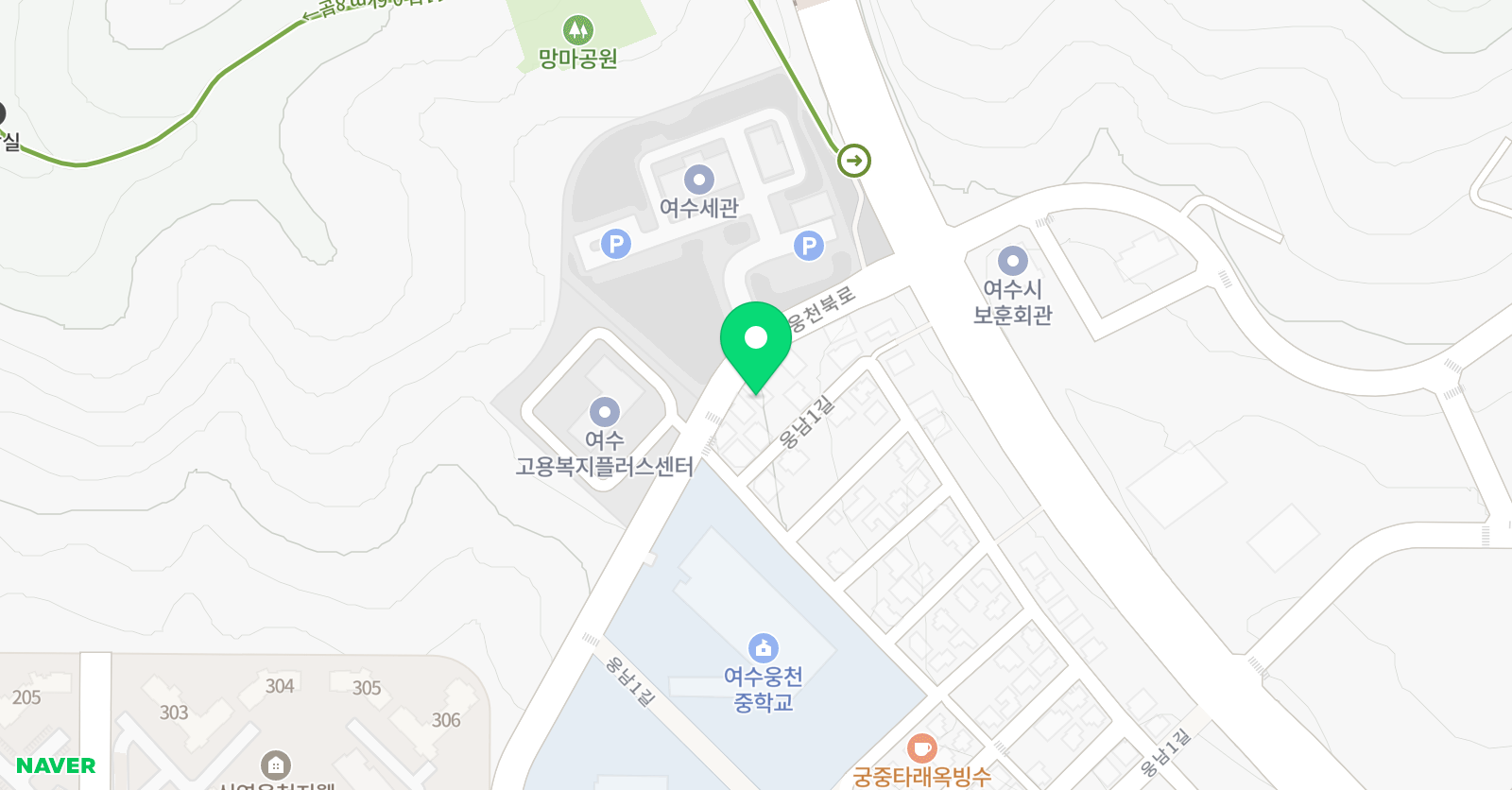 파머스영어 웅천 테드캠퍼스 위치