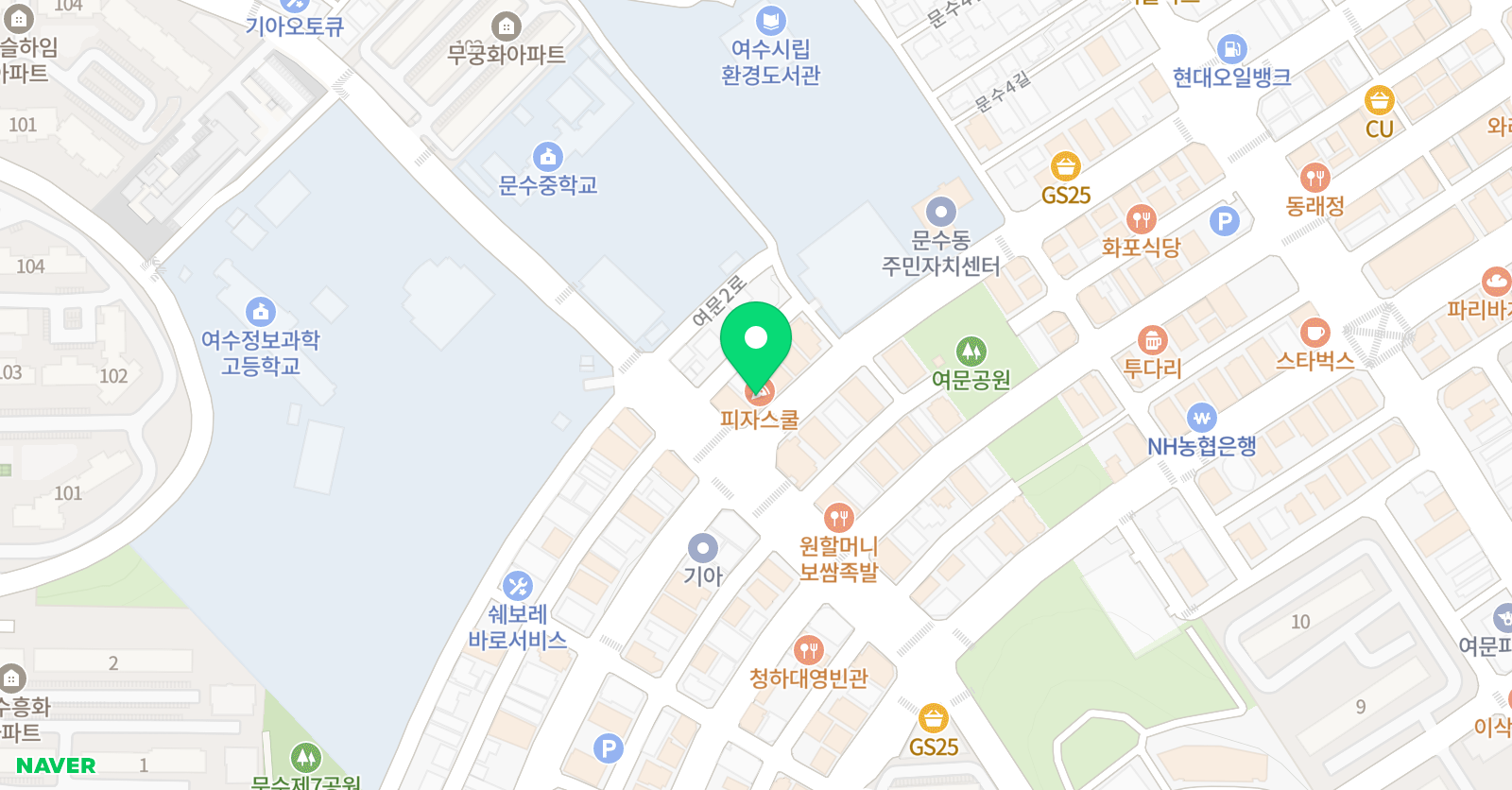 꿈꾸들 미술학원 위치