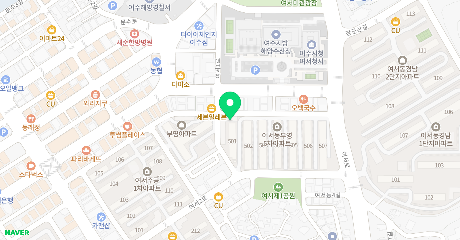 시민 태권도장 위치