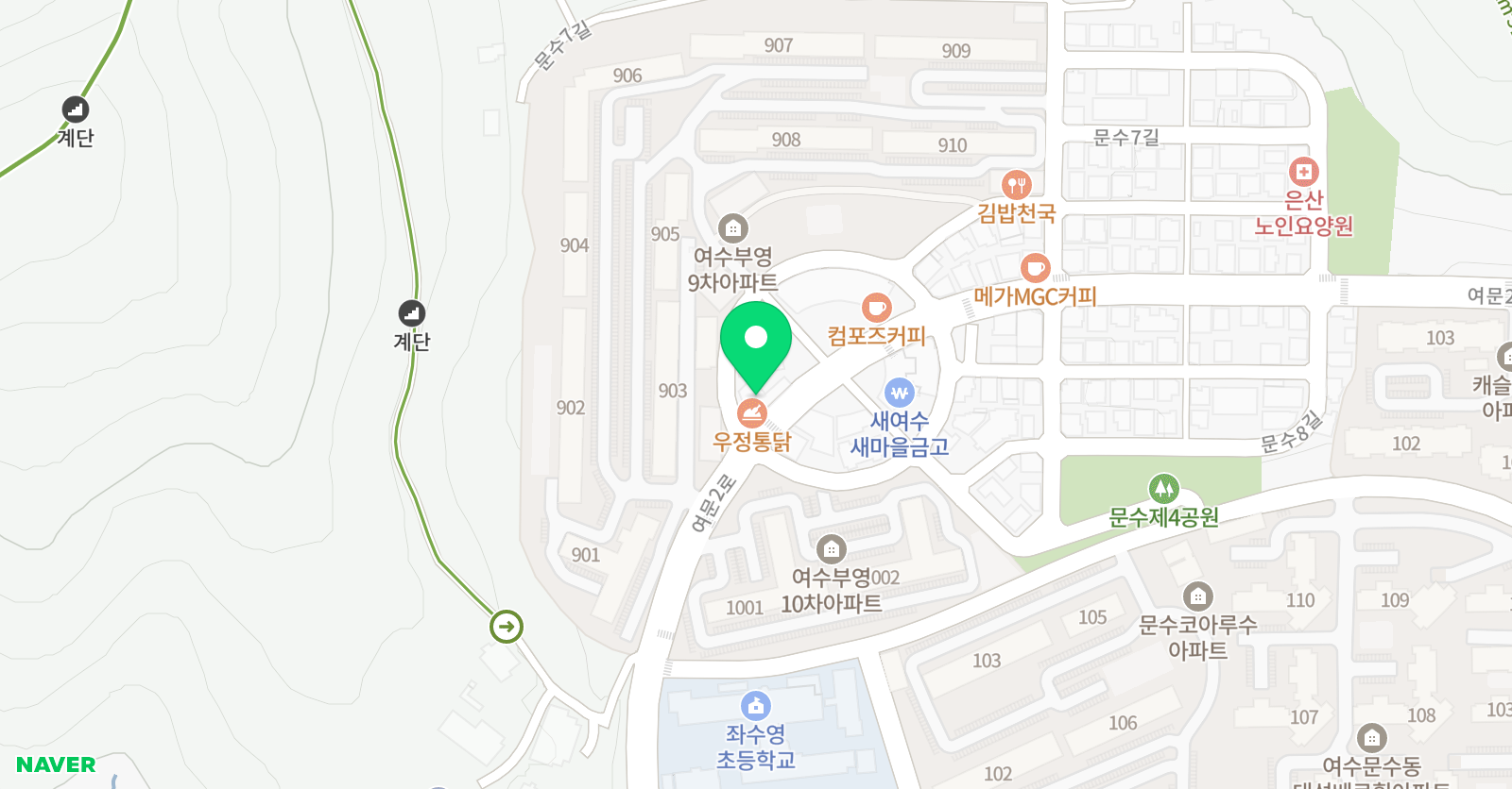 루체 음악학원 위치