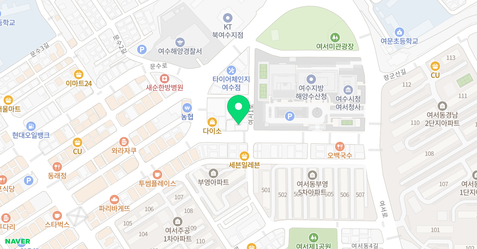김우신 수학학원 위치