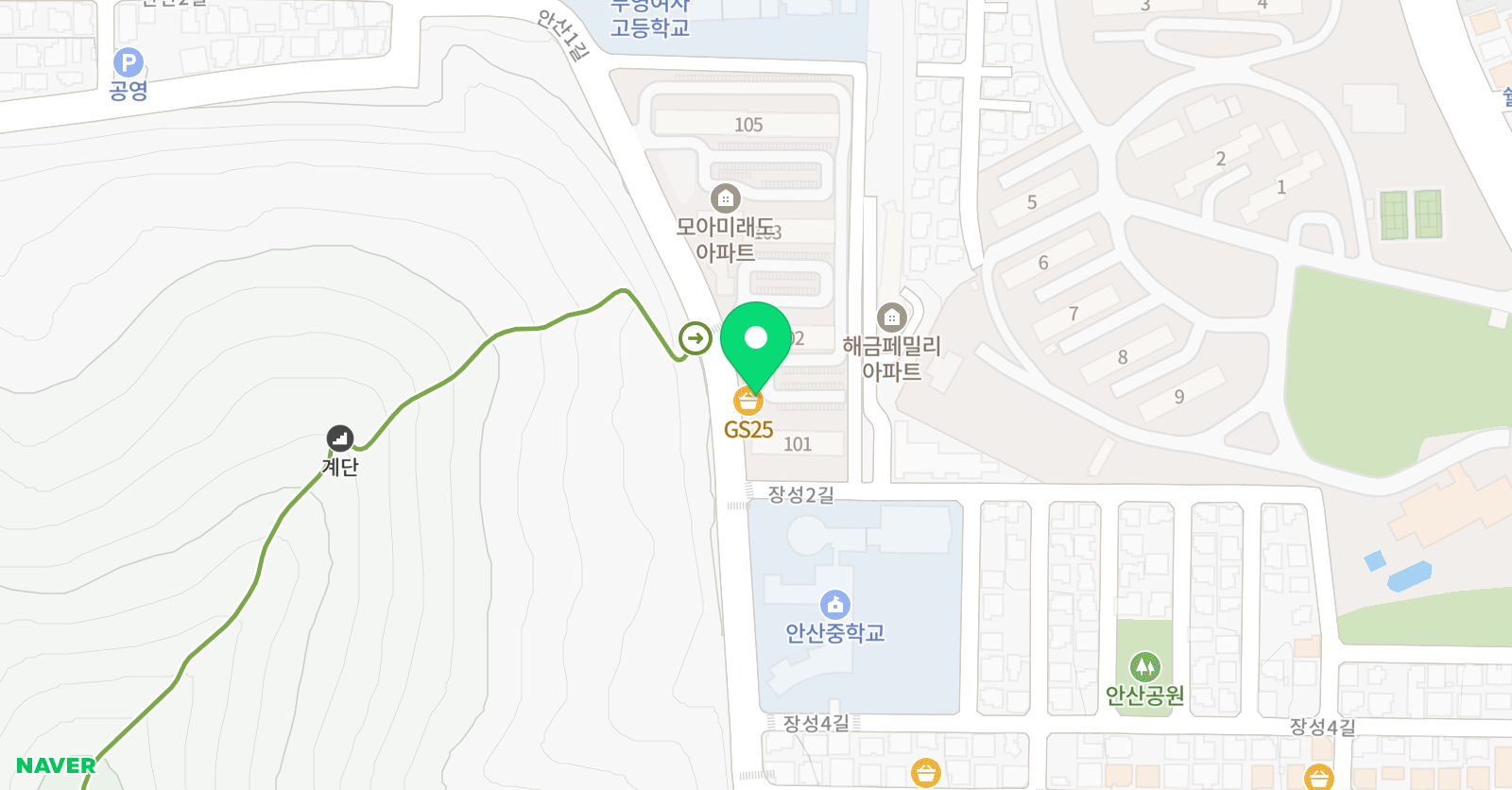 힐링캠프 수학교습소 위치